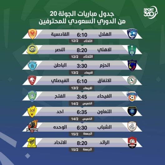 تحليلات مفصلة وتوقعات حاسمة في سباق القمة جدول مباريات اليوم الدوري السعودي للمحترفين