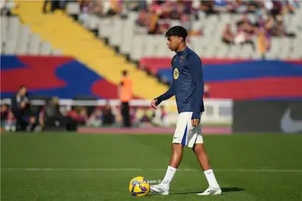 لامين يامال يواصل برنامجه التأهيلي في دبي استعدادًا للعودة إلى الملاعب لامين يامال