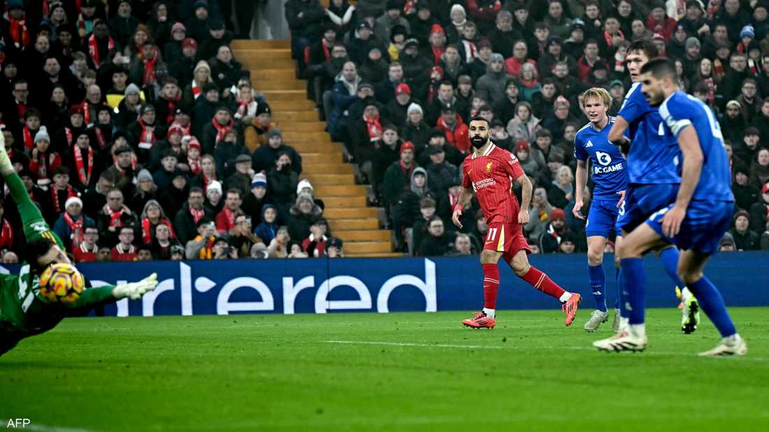 محمد صلاح يقود ليفربول لحسم الصدارة وتعزيز آمال الفريق في الدوري الإنجليزي صلاح