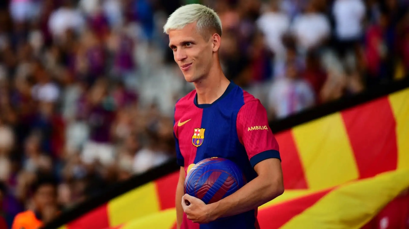 برشلونة يعتزم تصعيد قضية تسجيل أولمو وفيكتور .. والليجا مهددة بأزمة تهدد استكمال الدوري! برشلونة