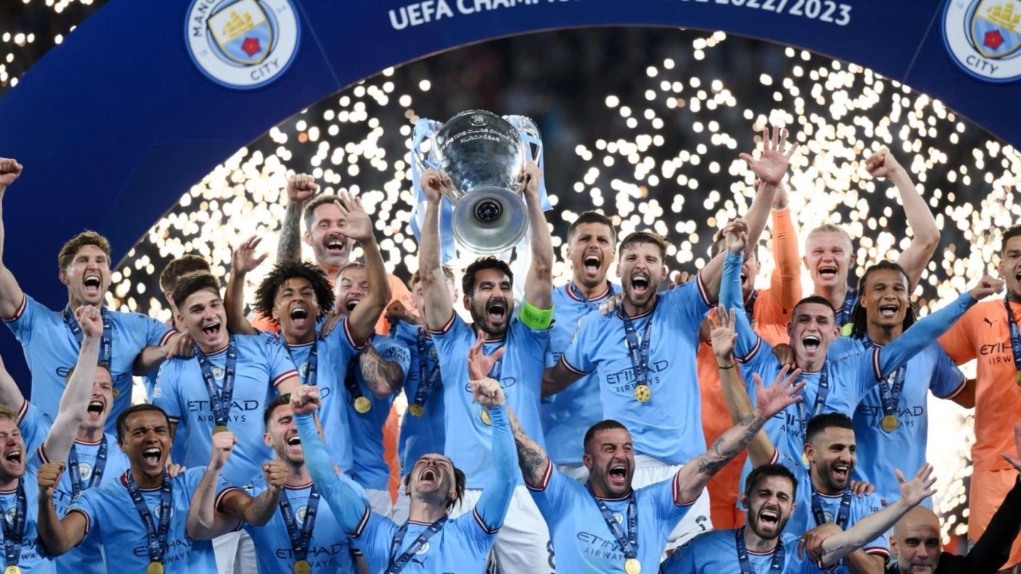 جدول مباريات مانشستر سيتي في دوري أبطال أوروبا 2024-2025 والقنوات الناقلة مانشستر سيتي