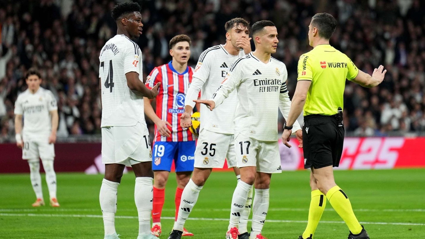 قرارات تحكيمية تثير الجدل.. ريال مدريد غاضب بعد ديربي مدريد ولجنة الحكام تُشعل الأزمة ريال مدريد
