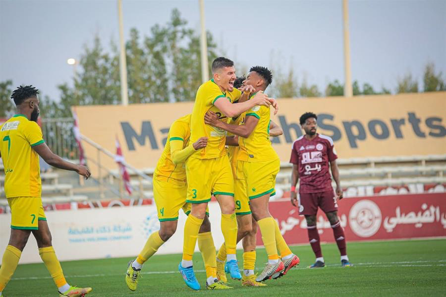 ثنائية حاسمة تدفع العروبة نحو صعود ملحوظ في دوري يلو انتصار مثير أمام الفيصلي يعيد ترتيب الأوراق العروبة